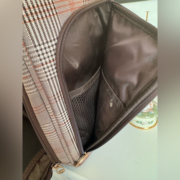 London Fog Checkered Travel Bag Set - Picture 11 of 17